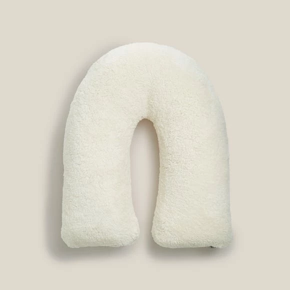Cheap ⭐ Teddy Bear Teddy Bear Cream V-Shaped Cushion 🔔 4 Cheap ⭐ Teddy Bear Teddy Bear Cream V-Shaped Cushion 🔔 - Image 2