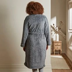 Buy ⭐ Teddy Bear Teddy Bear So Soft Charcoal 👗 Dressing Gown ❤️ 10 Buy ⭐ Teddy Bear Teddy Bear So Soft Charcoal 👗 Dressing Gown ❤️ -TEDDY BEAR Sales 30736103 alt02