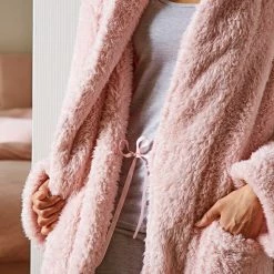 Discount 🤩 Teddy Bear Teddy Bear So Soft Blush 👗 Dressing Gown 😉 -TEDDY BEAR Sales 30736109 alt05