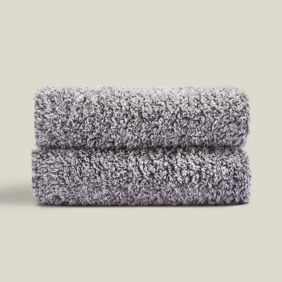 Flash Sale ✨ Teddy Bear Teddy Bear Extra Cosy Marl Reversible Throw 🤩 4 Flash Sale ✨ Teddy Bear Teddy Bear Extra Cosy Marl Reversible Throw 🤩 - Image 2