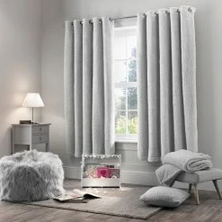 Buy ❤️ Teddy Bear Teddy Bear Grey Eyelet Curtains 🧨 9 Buy ❤️ Teddy Bear Teddy Bear Grey Eyelet Curtains 🧨 -TEDDY BEAR Sales 30744423 alt03