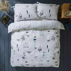 TEDDY BEAR Sales 38 Best Sale ⭐ Natural History Museum Nature's Journal 100% Cotton Duvet Cover and Pillowcase Set ✨