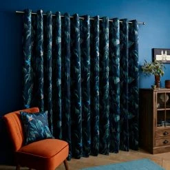 Buy ๐ Natural History Museum Kingfisher Peacock Eyelet Curtains โค๏ธ 10 Buy ๐ Natural History Museum Kingfisher Peacock Eyelet Curtains โค๏ธ -TEDDY BEAR Sales 30754738 alt04