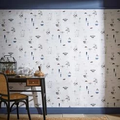 Cheap 🌟 Natural History Museum Nature’s Study White Wallpaper 😍