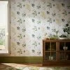 Discount ⭐ Natural History Museum Marsh Botanical White Wallpaper 💯 -TEDDY BEAR Sales 30757436
