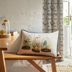 Deals โญ Natural History Museum Cloches Boudoir Cushion ๐