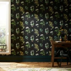 TEDDY BEAR Sales 34 Promo 💯 Natural History Museum Marsh Botanical Black Wallpaper 🛒