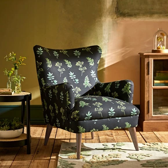 Outlet ๐ฅ Natural History Museum Marlow Marsh Botanical Print Armchair ๐ 3 Outlet ๐ฅ Natural History Museum Marlow Marsh Botanical Print Armchair ๐