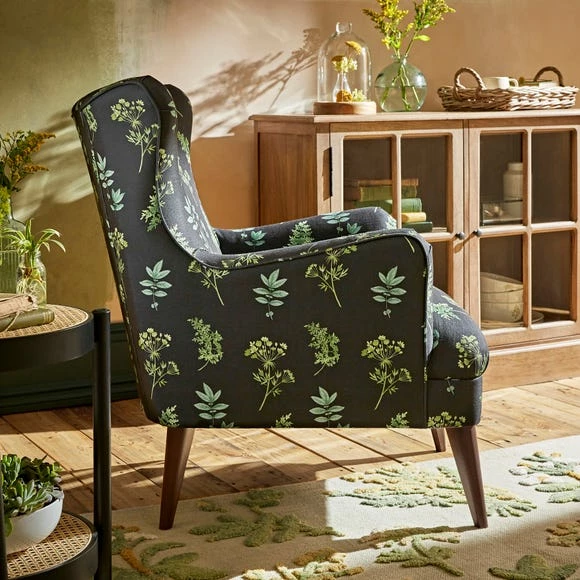 Outlet ๐ฅ Natural History Museum Marlow Marsh Botanical Print Armchair ๐ 5 Outlet ๐ฅ Natural History Museum Marlow Marsh Botanical Print Armchair ๐ - Image 3