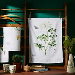 Discount ⌛ Natural History Museum Milk Parsley Tea Towel ✔️