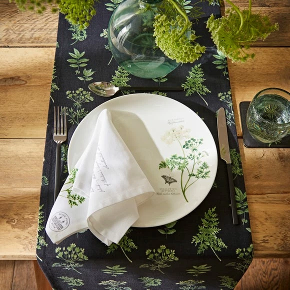 Coupon ✨ Natural History Museum Marsh Botanical Print Table Runner ✨ 5 Coupon ✨ Natural History Museum Marsh Botanical Print Table Runner ✨ - Image 3