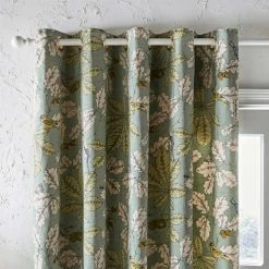 Discount โ๏ธ Natural History Museum Arboretum Lilypad Eyelet Curtains ๐