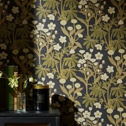 Cheapest ⌛ Natural History Museum Meadow Black Wallpaper 😉 -TEDDY BEAR Sales 30770282 alt04