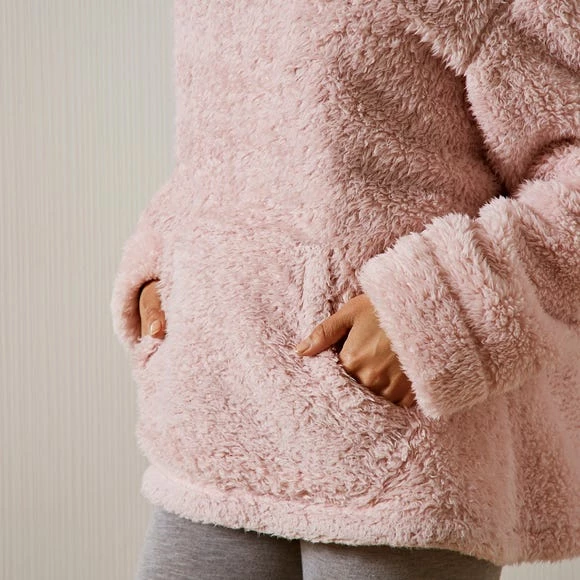 Best Pirce 👍 Teddy Bear Teddy Bear So Soft Charcoal Blanket Hoodie ⭐ 5 Best Pirce 👍 Teddy Bear Teddy Bear So Soft Charcoal Blanket Hoodie ⭐ - Image 4