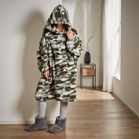 Buy 👏 Dunelm Camo Blanket Hoodie ✔️ 5 Buy 👏 Dunelm Camo Blanket Hoodie ✔️ - Image 4