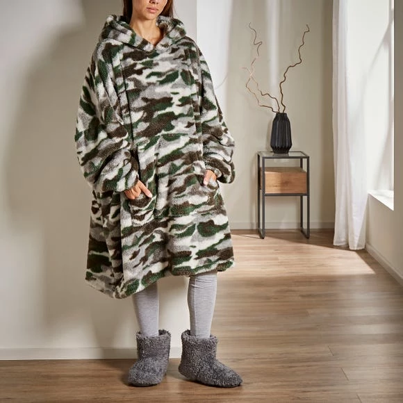 Buy 👏 Dunelm Camo Blanket Hoodie ✔️ 6 Buy 👏 Dunelm Camo Blanket Hoodie ✔️ - Image 5