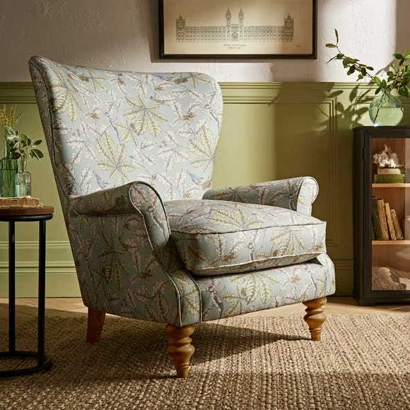 Deals ๐งจ The Edited Life Charlbury Wing Chair Arboretum Print ๐ 3 Deals ๐งจ The Edited Life Charlbury Wing Chair Arboretum Print ๐