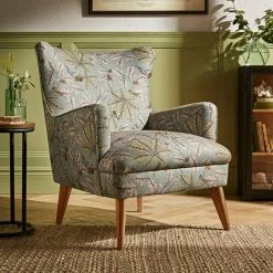 Cheap โจ The Edited Life Marlow Wing Chair Arboretum Print ๐คฉ