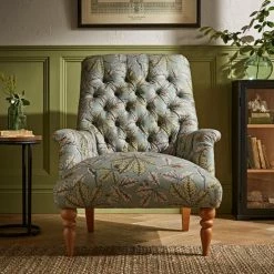 Cheap 🤩 The Edited Life Bibury Button Back Chair Arboretum Print ✨ 11 Cheap 🤩 The Edited Life Bibury Button Back Chair Arboretum Print ✨ -TEDDY BEAR Sales 30786681 alt03