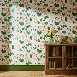 Top 10 โค๏ธ Natural History Museum Botanical Vine Ivory Wallpaper โจ