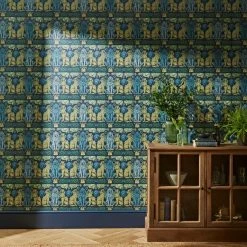 Best deal ๐ Natural History Museum Gothic Creatures Navy Wallpaper โจ