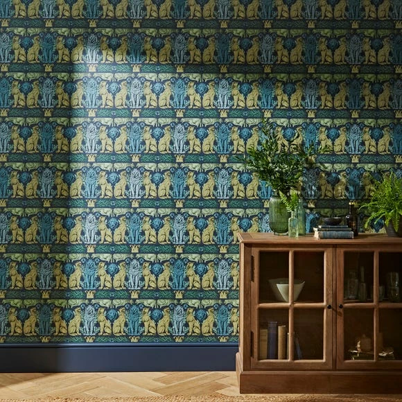 Best deal ๐ Natural History Museum Gothic Creatures Navy Wallpaper โจ 3 Best deal ๐ Natural History Museum Gothic Creatures Navy Wallpaper โจ