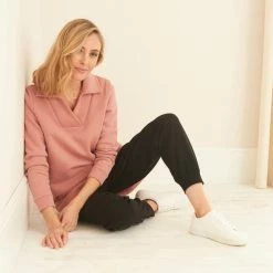 Budget ⌛ Dunelm Tia Luxury Soft Touch Loungewear Joggers ✔️ -TEDDY BEAR Sales 30801893 alt04