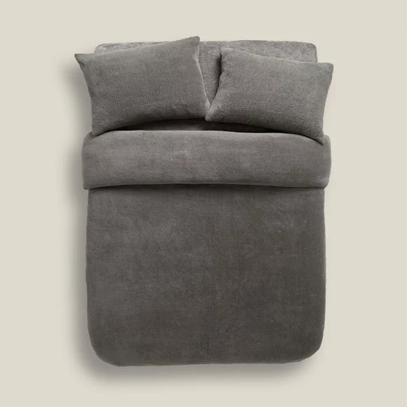 Cheap 👏 Teddy Bear Charcoal Teddy Bedding Bundle - Double 😍 4 Cheap 👏 Teddy Bear Charcoal Teddy Bedding Bundle - Double 😍 - Image 2